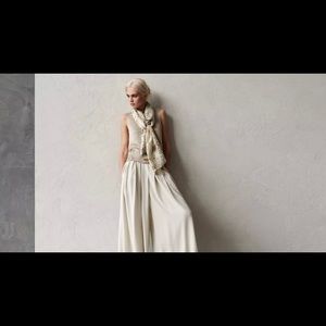 EiLEEn FiSHeR SiLk geOrGeTTe CrEpE WiDe LeG PaNtS